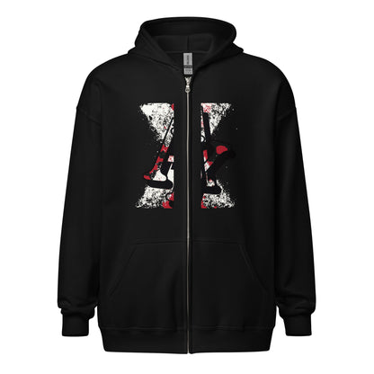 Amagiri Young Unisex heavy blend zip hoodie