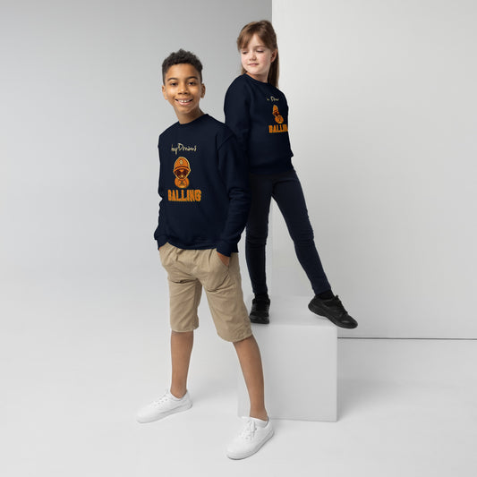 Youth Balling sweatshirt by Amagiri Young