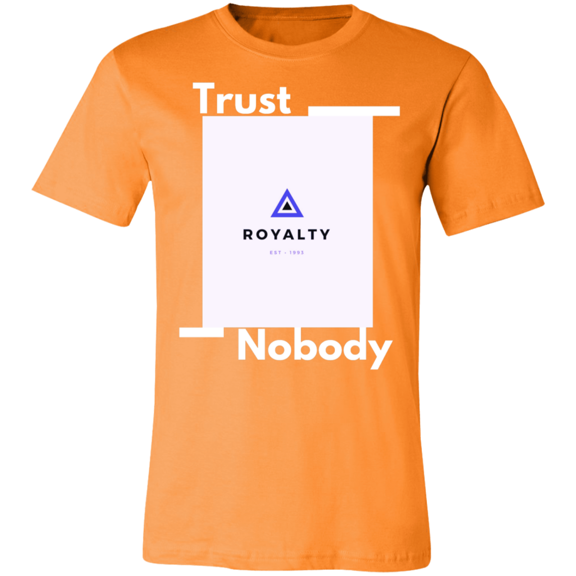 Retro Trust Nobody  Short-Sleeve T-Shirt by Amagiri Young
