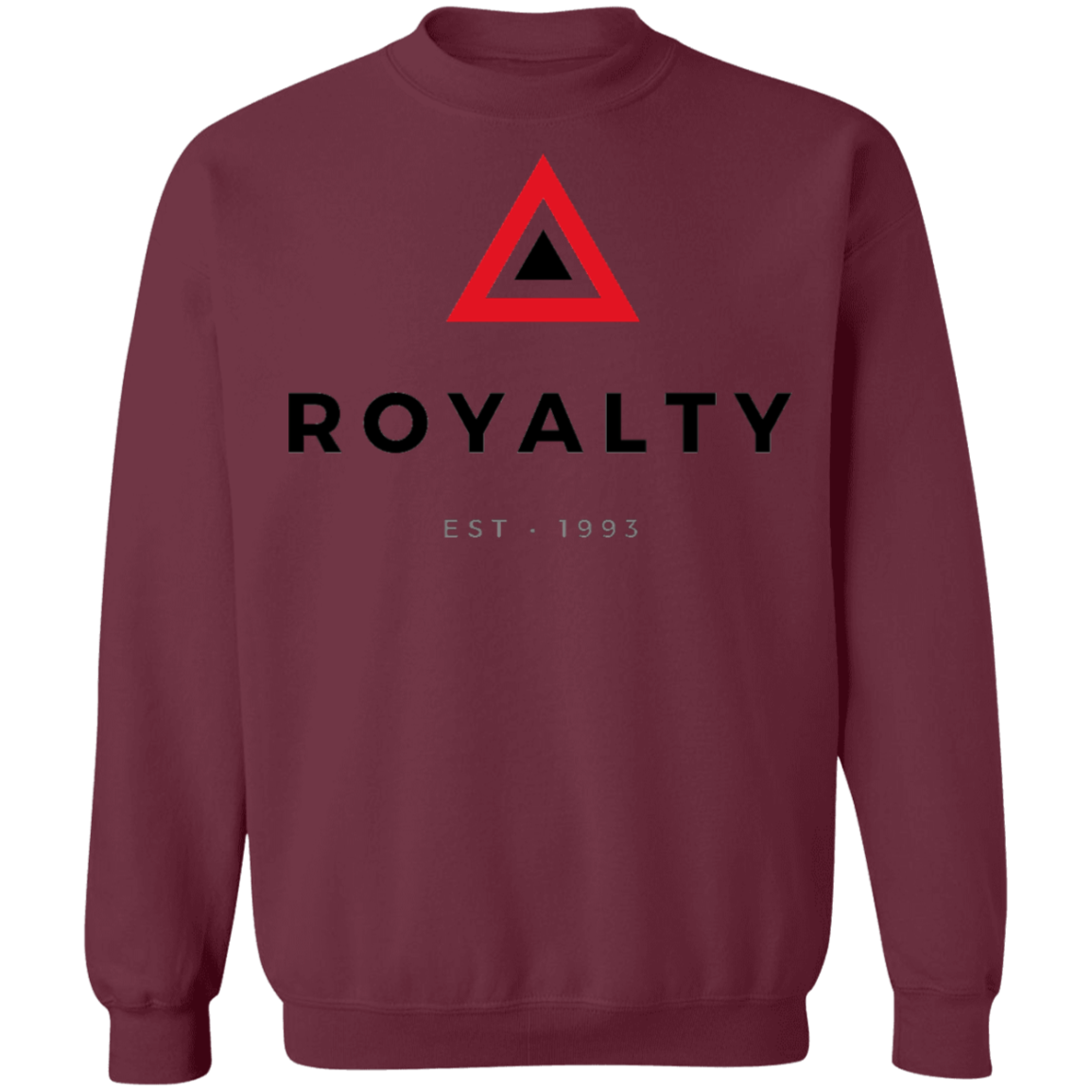 Royalty Crewneck Pullover Sweatshirt  8 oz.