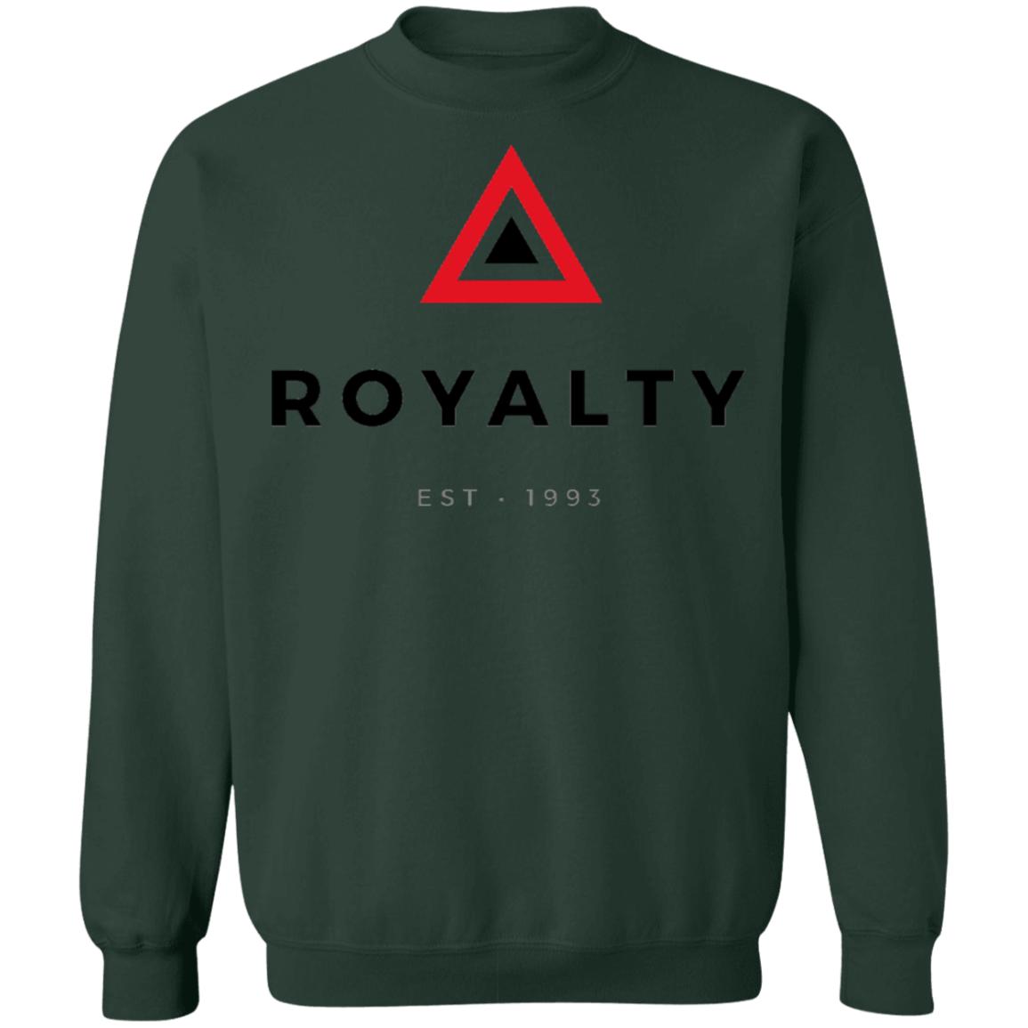 Royalty B Crewneck Pullover Sweatshirt  8 oz.