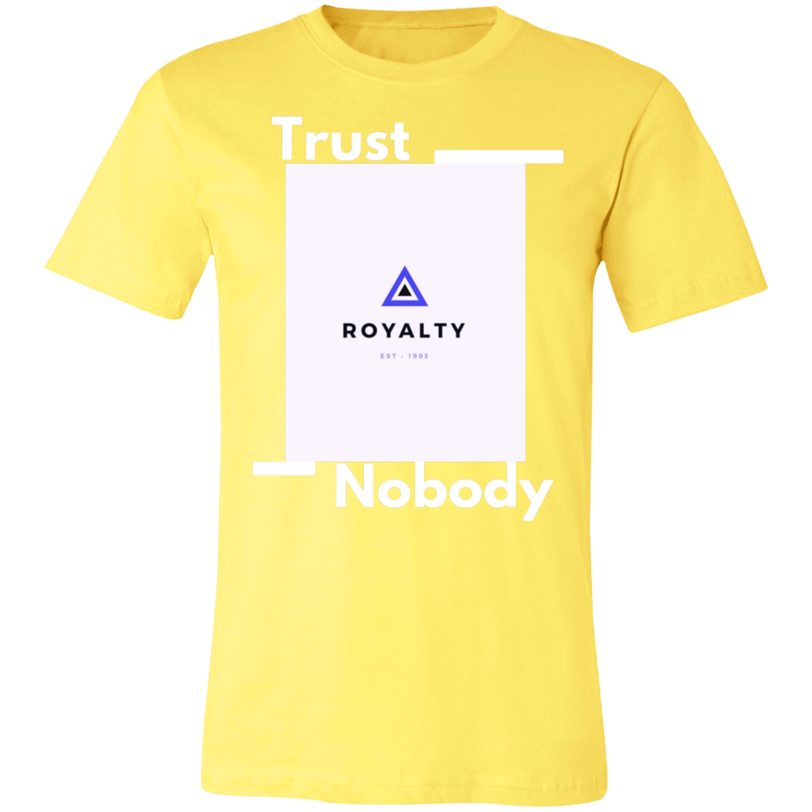 Retro Trust Nobody  Short-Sleeve T-Shirt by Amagiri Young