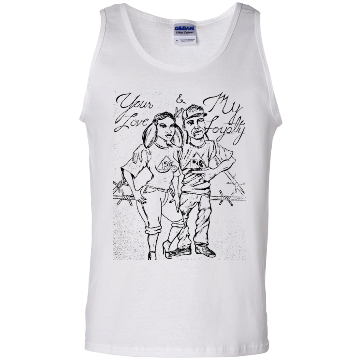 My Love Your Loyalty  100% Cotton Tank Top