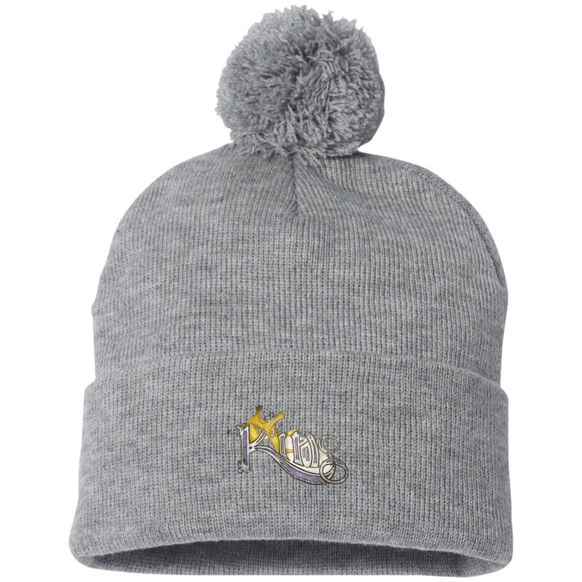 King Pom Knit Cap by Amagiri Young