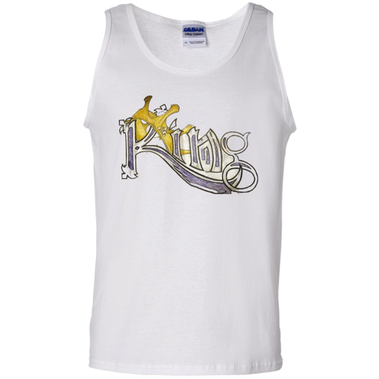 King 100% Cotton Tank Top by Amagiri Young