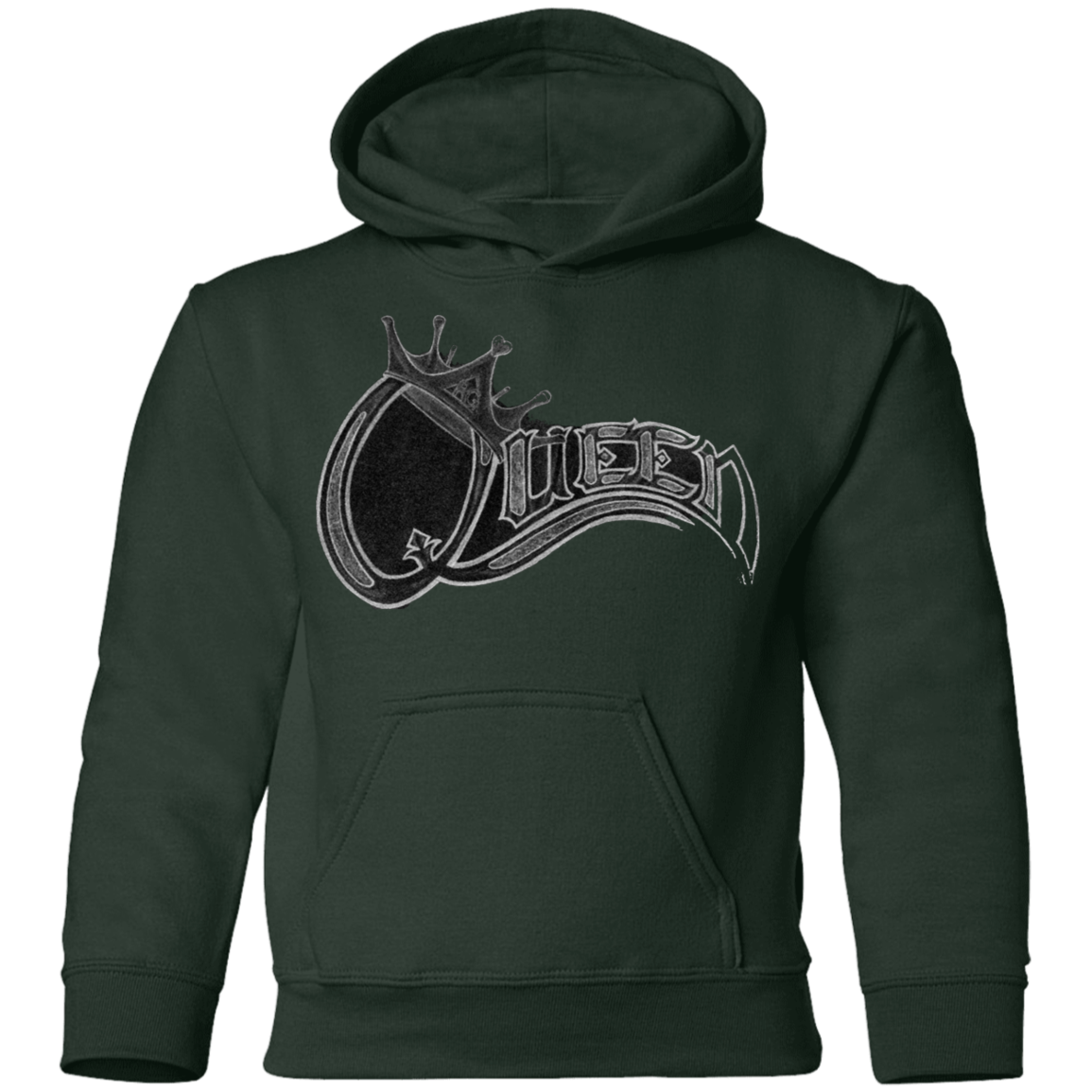 Queen Youth Pullover Hoodie by Amagiri Young