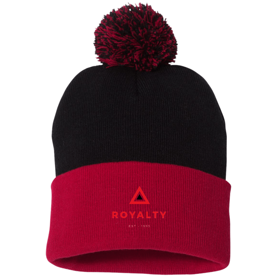 Royalty Pom Pom Knit Cap